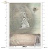 motywy marynistyczne, podróż, żaglowiec, statek, okręt, latarnia morska, róża wiatrów, muszla, rozgwiazda, list, R943, maritime theme, voyage, sailing ship, ship, lighthouse, wind rose, shell, starfish, letter, maritimes Thema, Reise, Segelschiff, Schiff,